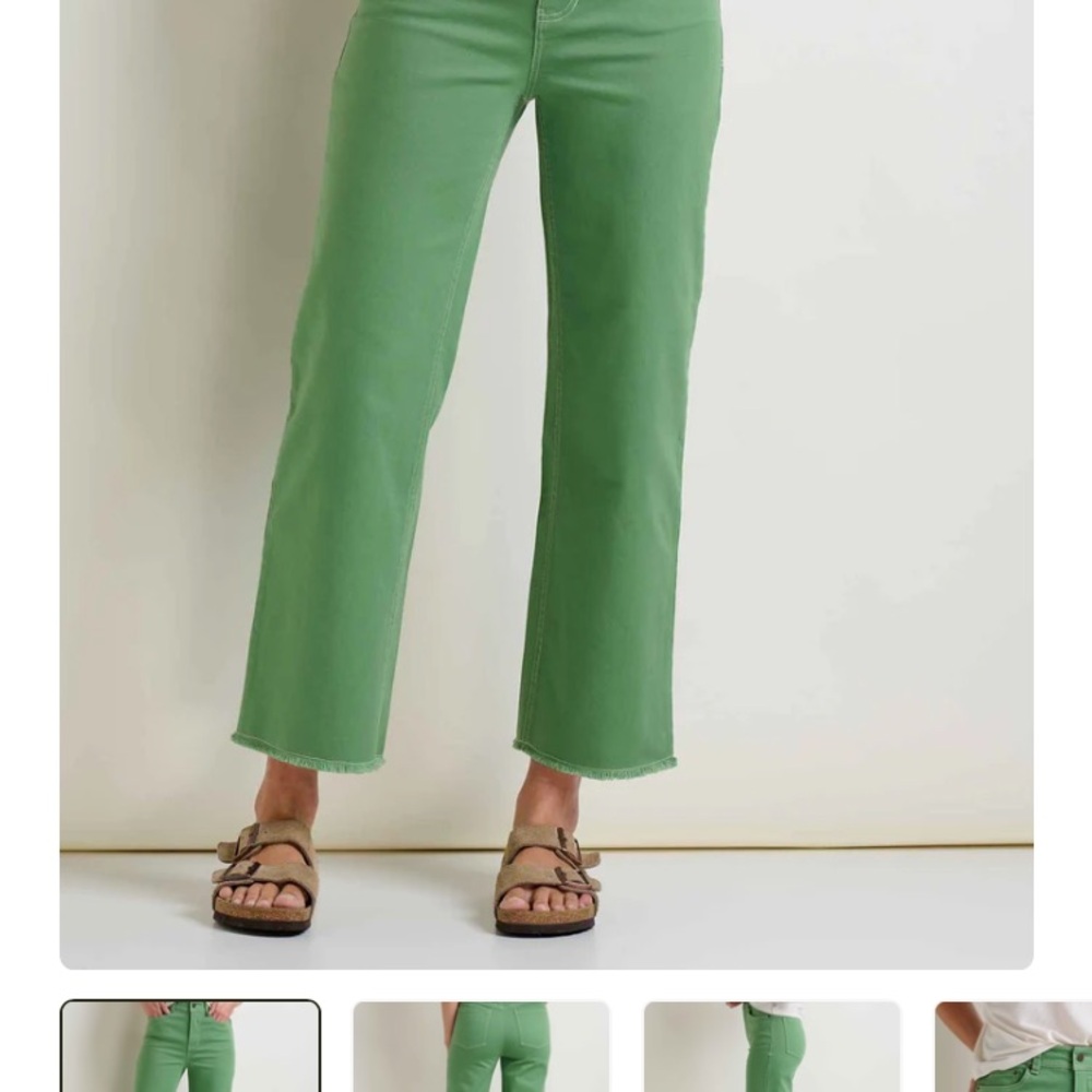Toad&Co Teal Trousers